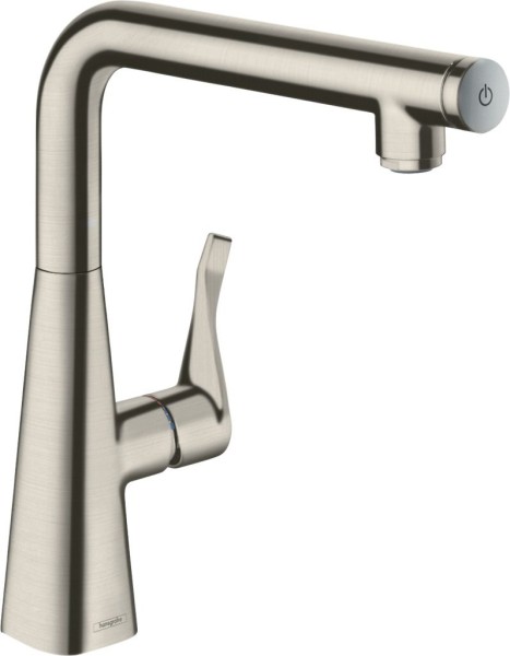 Hansgrohe Spültischmischer Metris Select 260 Schwenkauslauf edelstahl-optik, 14847800