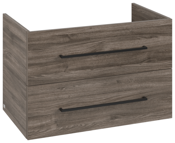 Villeroy & Boch Waschtischunterschrank Avento 776x514x484mm 2 Ausz. Waschbecken mittig Stone Oak