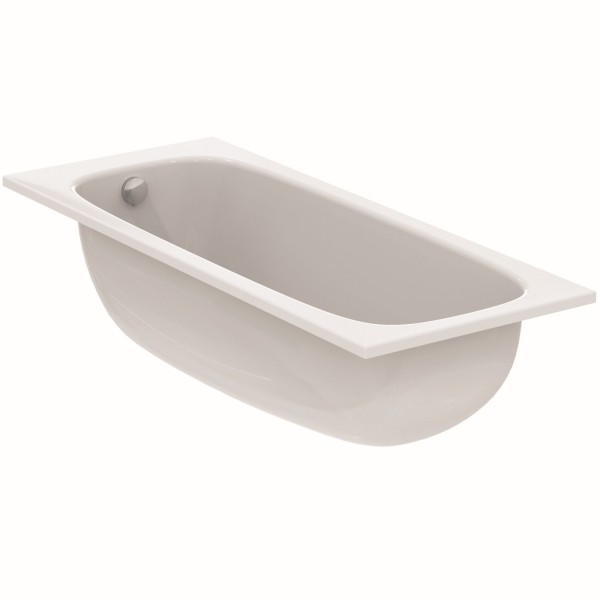 Ideal Standard Körperform-Badewanne i.life 1700x700x450mm Weiss, T475901