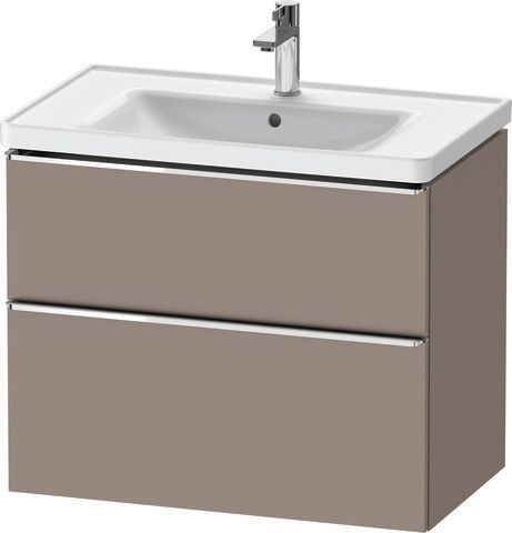 Duravit D-Neo Waschtischunterbau wandhängend Basalt Matt 784x452x625 mm - DE4355010430000