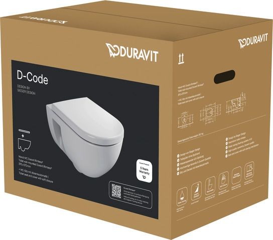 Duravit D-Code 2.0 WC-Set