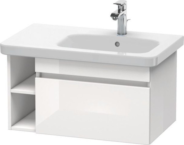 Duravit DuraStyle Waschtischunterbau wandhängend Weiß Hochglanz 730x448x398 mm - DS639302222