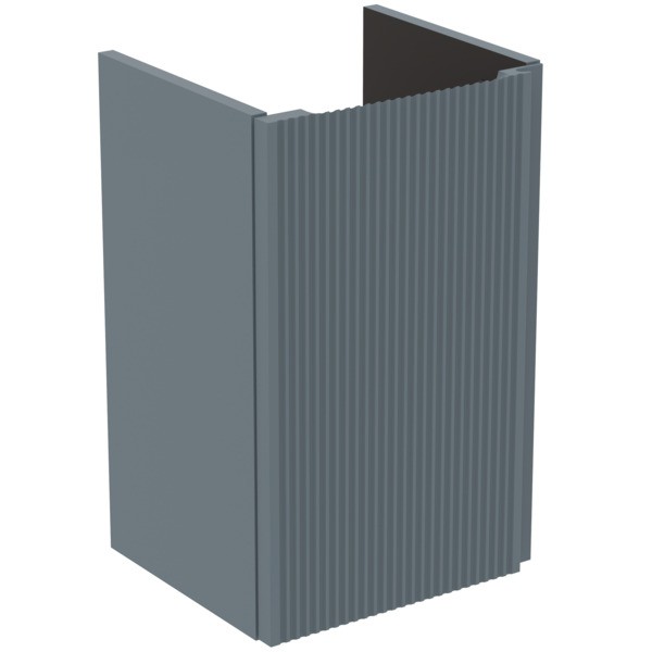 Ideal Standard Handwaschbeckenunterschrank Finesse 350x306x550mm 1 Tür A:li. Aschblau matt, E3449UQ