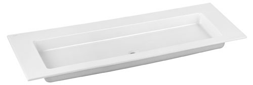 Keuco Keramik-Waschtisch Royal 60 32160, B: 1405, H: 17, T: 538 mm