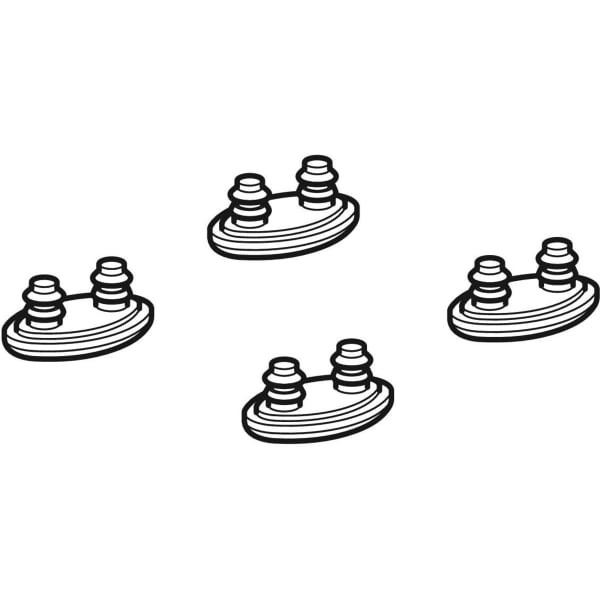 Geberit Ausgleichspuffer-Set für WC-Sitz zu AquaClean 4000 Aufsatz 242173001
