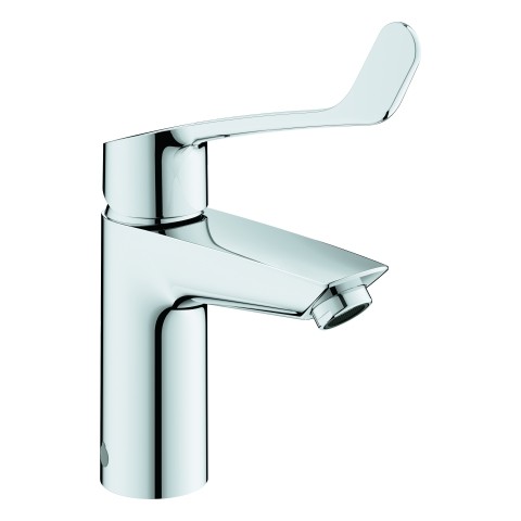 GROHE Waschtischarmatur Eurosmart 23984_3 S-Size Verbrühschutz langer Hebel chrom, 23984003