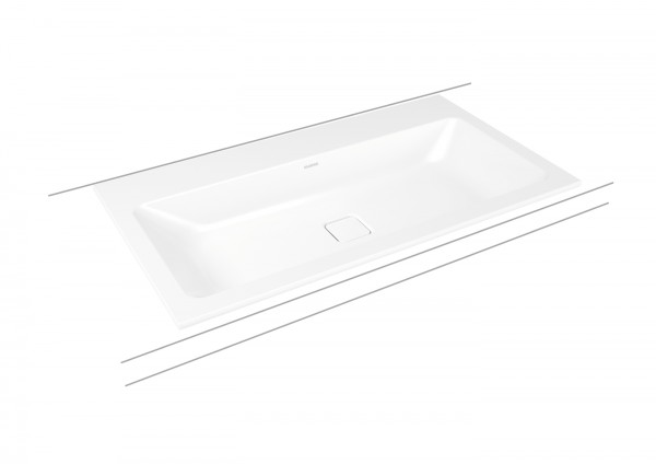 Kaldewei Einbauwaschtisch Cono, Modell 3081 ohne Überlauf 900x500, 901706003030