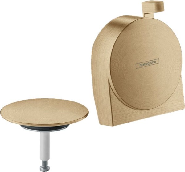 Hansgrohe Ein-, Ab- und Überlaufgarnitur Exafill S Fertigset Brushed Bronze, 58117140