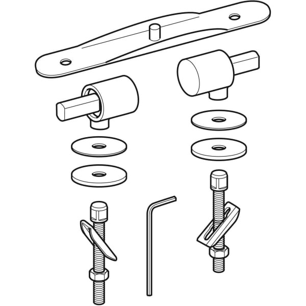 Geberit Metallscharniere