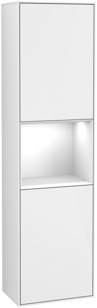 Villeroy & Boch Hochschrank Finion G47 418x1516x270mm Wandbel. A: (Scharn.) re, G470GFGF