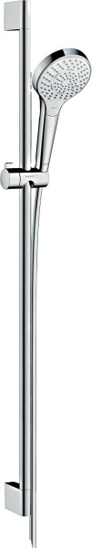 Hansgrohe Brausenset Croma Select S Multi EcoSmart/U'Crometta 900mm weiss/chrom, 26571400