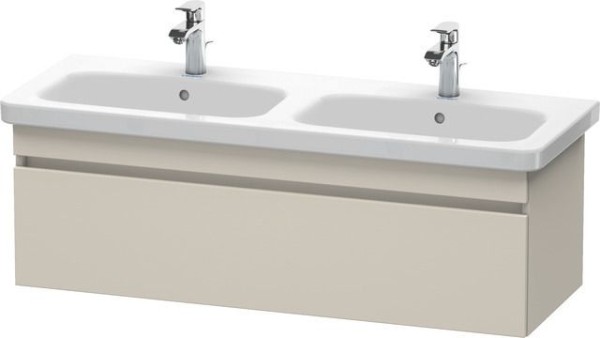 Duravit DuraStyle Waschtischunterbau wandhängend Taupe Matt 1230x448x398 mm - DS639809191