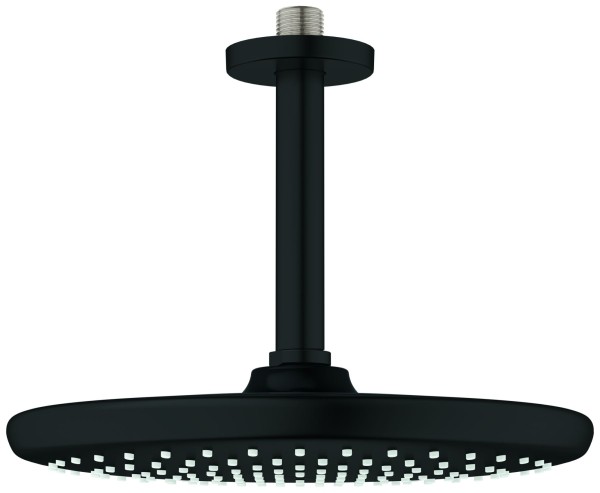 GROHE Kopfbrausenset Tempesta 250 26669 Deckenauslass 142mm matt black, 266692430