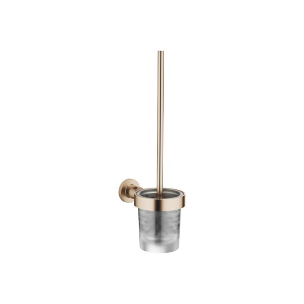 Dornbracht Toiletten-Bürstengarnitur , Wandmodell TARA 83900892 Champagne gebürstet (22kt Gold)