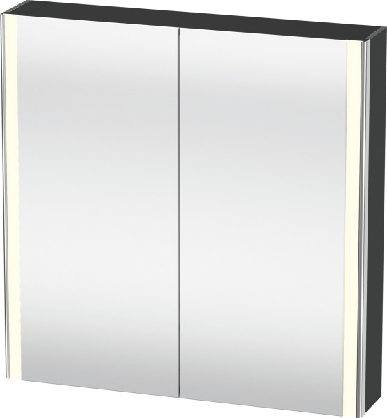 Duravit XSquare Spiegelschrank Graphit 800x155x800 mm - XS7112049491000