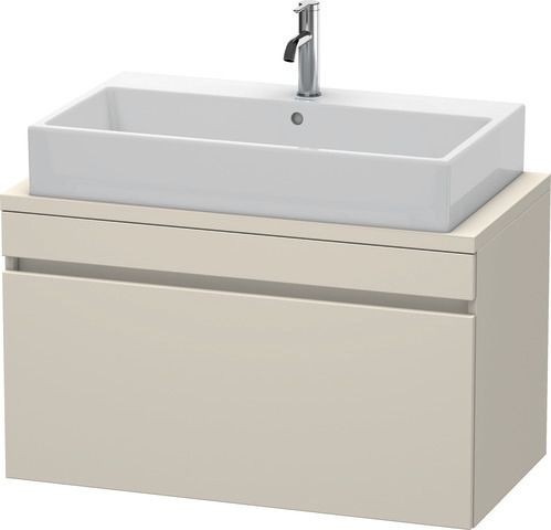 Duravit DuraStyle Konsolenwaschtischunterbau wandhängend Taupe Matt 900x478x512 mm - DS530309191