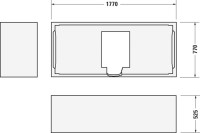 Vorschau: Duravit Duravit No.1 Vorschau: Duravit Duravit No.1 Badewanne Weiß 1800x800 mm - 700492000000000