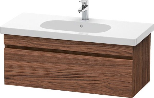 Duravit DuraStyle Waschtischunterbau wandhängend Nussbaum dunkel Matt 1000x453x398 mm - DS638502121