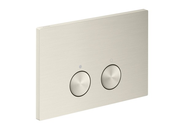 Hansgrohe Drückerplatte Axor FlushPlate für Hansgrohe iFrame Edelstahl Optic,42531800