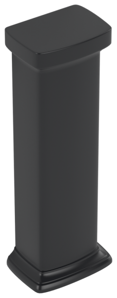 Villeroy & Boch Säule Hommage 245x200x690mm Pure Black CeramicPlus