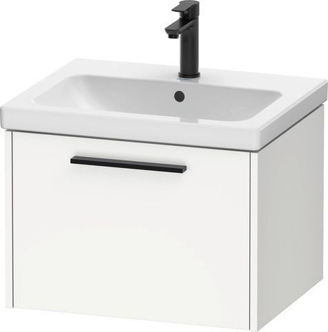 Duravit D-Code Waschtischunterschrank wandhängend Auszug 1,