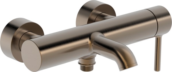 Hansa Einhandmischer Wafü und Brausebatterie HANSAVANTIS, Ausladung 168 mm bronze gebü, 5444220781