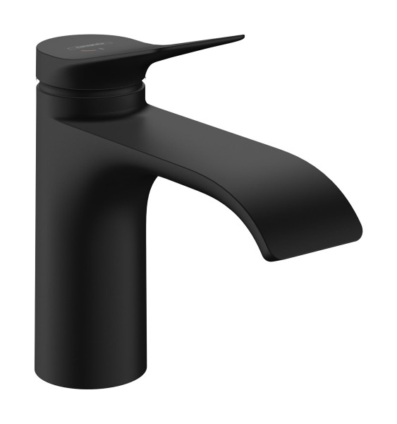 Hansgrohe Waschtischmischer 80 CoolStart Vivenis ohne Ablaufgarnitur mattschwarz, 75015670