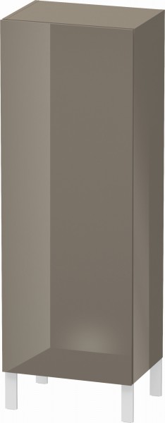 Duravit L-Cube Halbhochschrank Flanell Grau Hochglanz 500x363x1320 mm - LC1179L8989