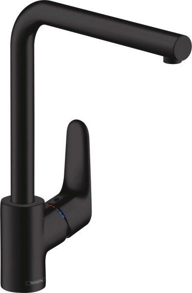 Hansgrohe Spültischmischer 280 Focus M41 1jet mattschwarz, 31817670