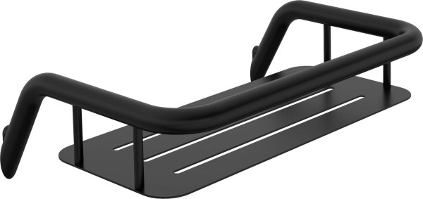 Neuesbad Serie 600 Dusche Korb, Schwarz