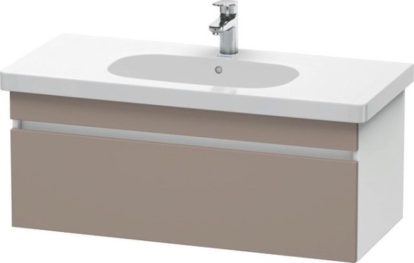 Duravit DuraStyle Waschtischunterbau wandhängend Basalt & Weiß Matt 1000x453x398 mm - DS638504318