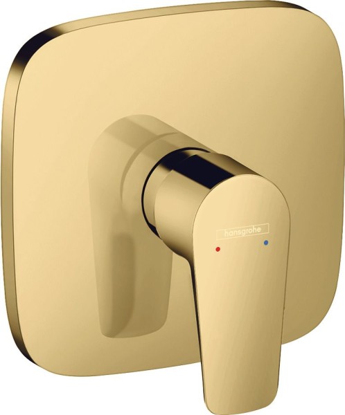 Hansgrohe Brausenmischer Unterputz Talis E Fertigset Polished Gold-Optik, 71765990