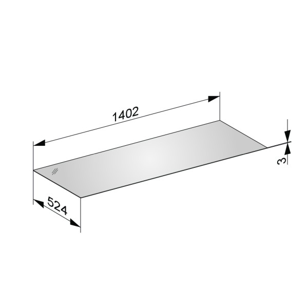 Keuco Abdeckplatte Edition 11 31326, 31326279000