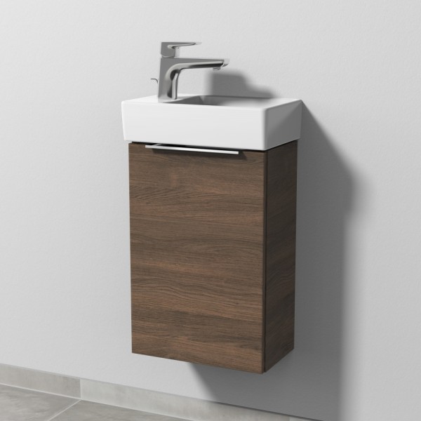 Sanipa 3way Waschtischunterbau zu Villeroy & Boch Avento Waschtisch mit 1 Tür, Eiche-Arizona