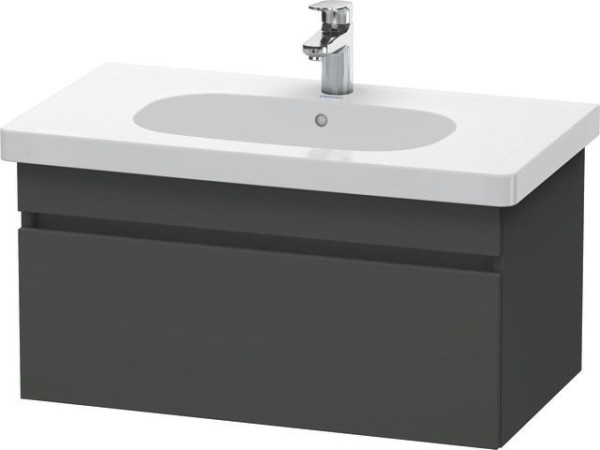 Duravit DuraStyle Waschtischunterbau wandhängend Graphit Matt 800x453x398 mm - DS638404949