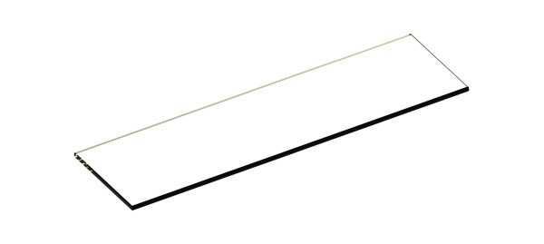 Keuco Glasablage kurz Ersatzteil SPS 90110 400x120x6mm, 90110000111