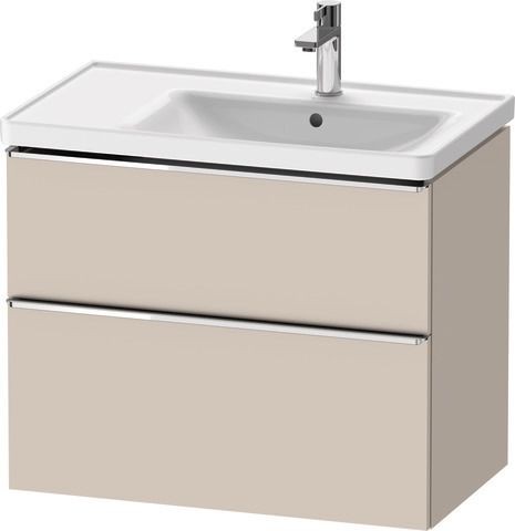 Duravit D-Neo Waschtischunterbau wandhängend Taupe Matt 784x452x625 mm - DE4358010910000
