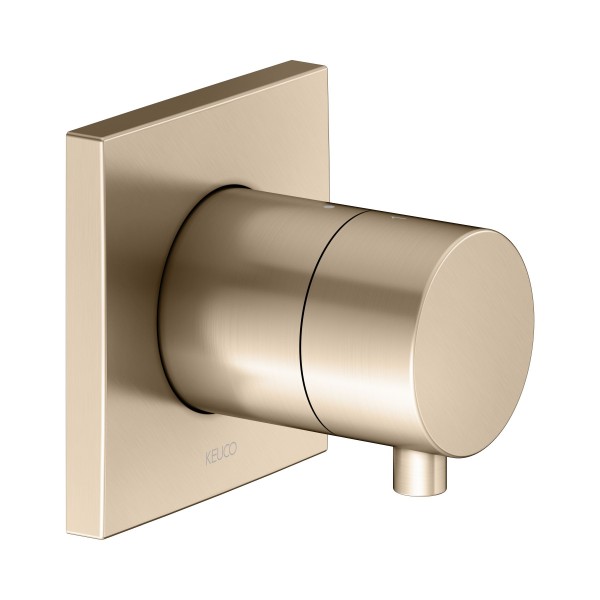 Keuco 2-Wege Umstellventil IXMO Comfort 59556, eckig, Bronze gebürstet,59556031002