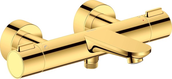Duravit Wave Wannenthermostat Aufputz Gold Poliert 303x223x42 mm - WA5220000034