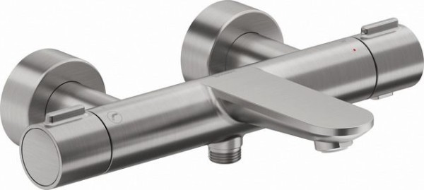 Duravit Wave Wannenthermostat Aufputz Edelstahl Gebürstet 303x223x42 mm - WA5220000070