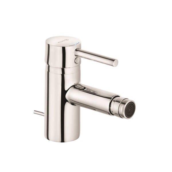 KLUDI BOZZ Bidet-Einhandmischer Ablaufgarnitur chrom