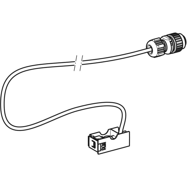 Geberit Netzkabel mit Adapter komplett , 243329001
