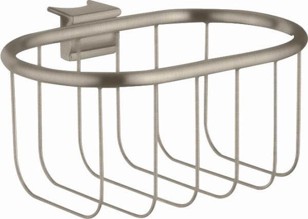 Hansgrohe Seifenkorb Axor Montreux für Brausen- stange brushed nickel, 42066820