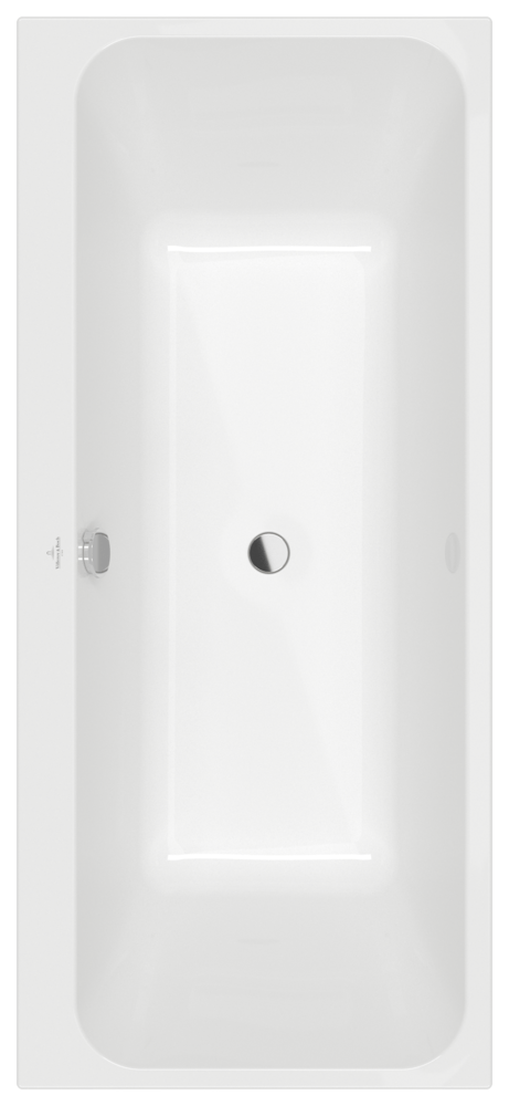 Villeroy & Boch Badewanne Architectura 180ARE2A1, m. System CC TP1 Weiss Alpin UCC180ARE2A1V01