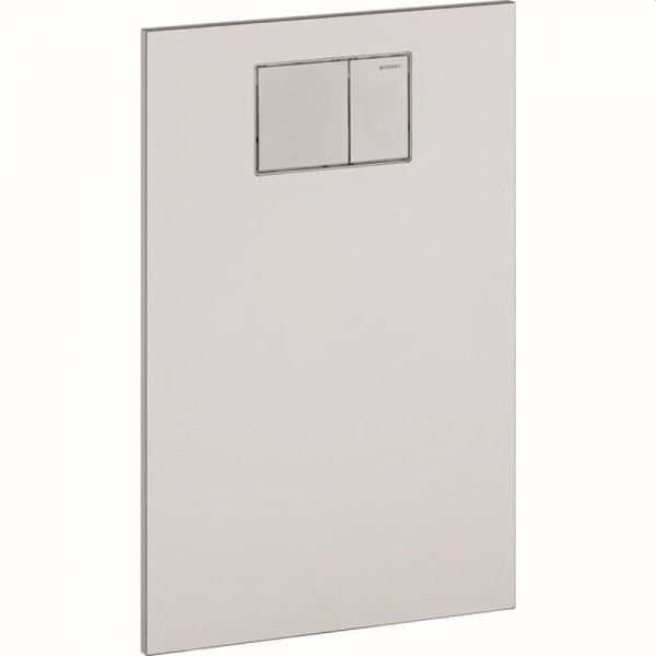 Geberit Designplatte für Geberit AquaClean für WC-Aufsatz Glas weiß, 115324SI1