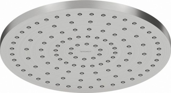 Duravit Kopfbrause Edelstahl Gebürstet 250x250x58 mm - UV0662018070