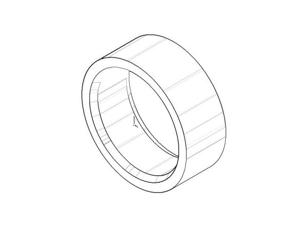 Dornbracht Ring Ersatzteile 092810020 D. 20 x 7,5 mm Chrom