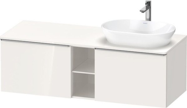 Duravit D-Neo Konsolenwaschtischunterbau wandhängend Weiß Hochglanz 1400x550x459 mm - DE4950R7022000