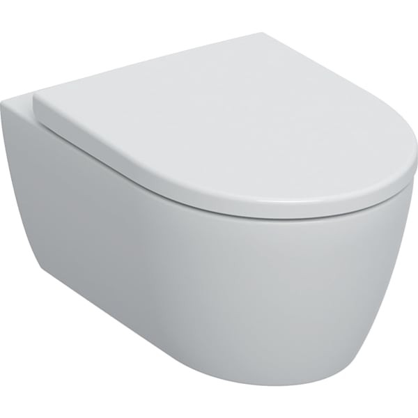 Geberit iCon Set Wand-WC mit WC-Sitz, Rimfree