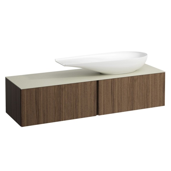 LAUFEN Waschtischunterschrank und Waschtischplatte ALESSI 500x1600x370